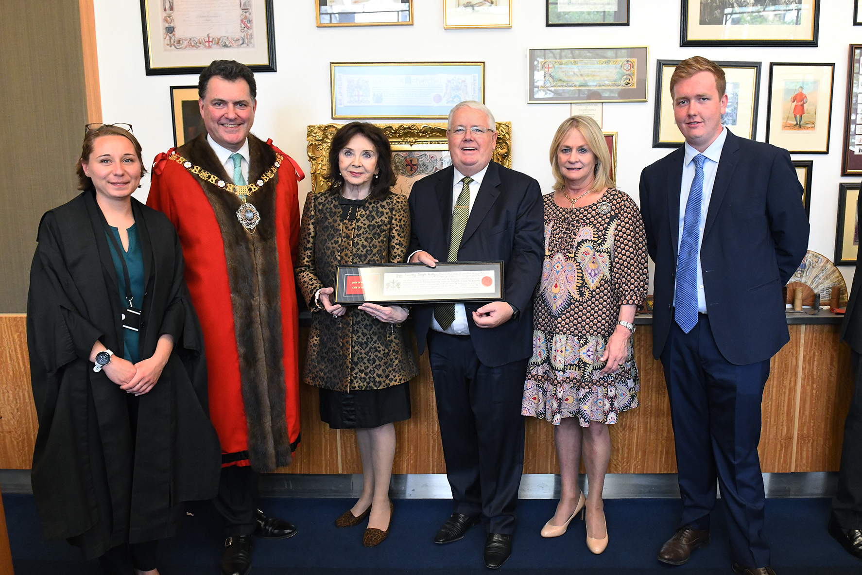 Tim Kelly Awarded Freedom of the City of London